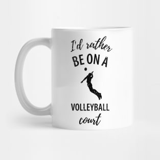 Volleyball Sport Team Play Gift Mug